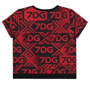 Women All-Over Print Crop Tee