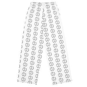 All-over print unisex wide-leg pants