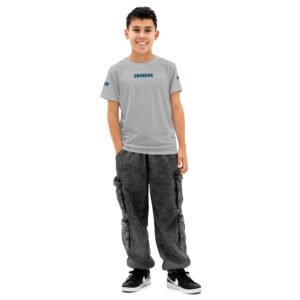 Unisex Youth cotton crew neck t-shirt
